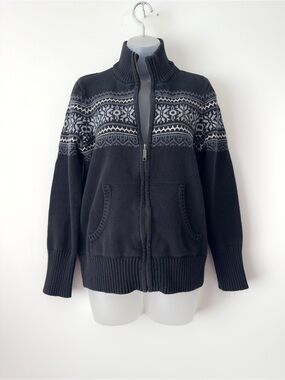 fair isle 90s sweater